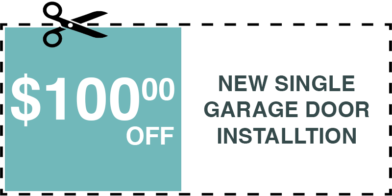 100 off garage door repair BETHPAGE