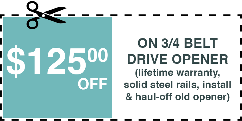 125 off garage door opener BETHPAGE