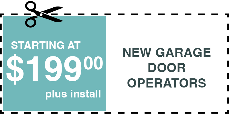 199 new garage door operators BETHPAGE